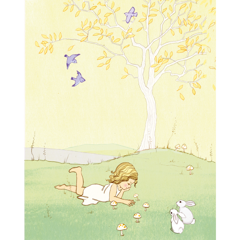 גלויה : Ava In Wonderland