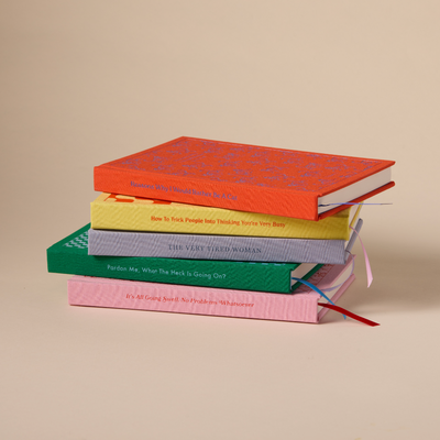 מחברת שורה בכריכת בד: Reasons Why I Would Rather Be a Cat