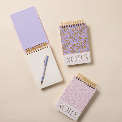 פנקס רפורטר: Purple Vintage Floral, L