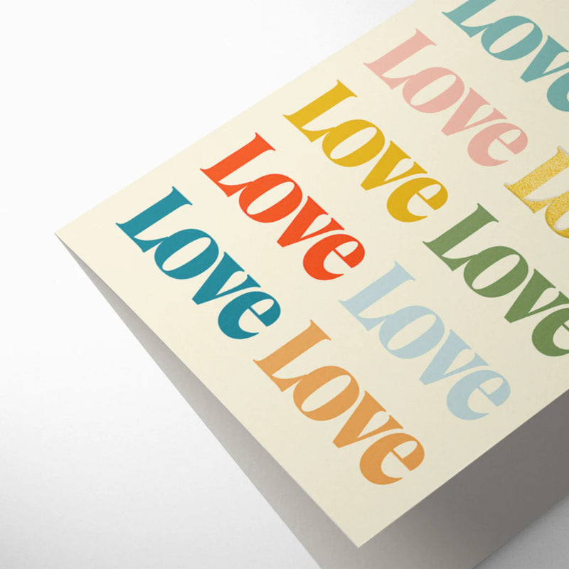 כרטיס ברכה: Sending Love 