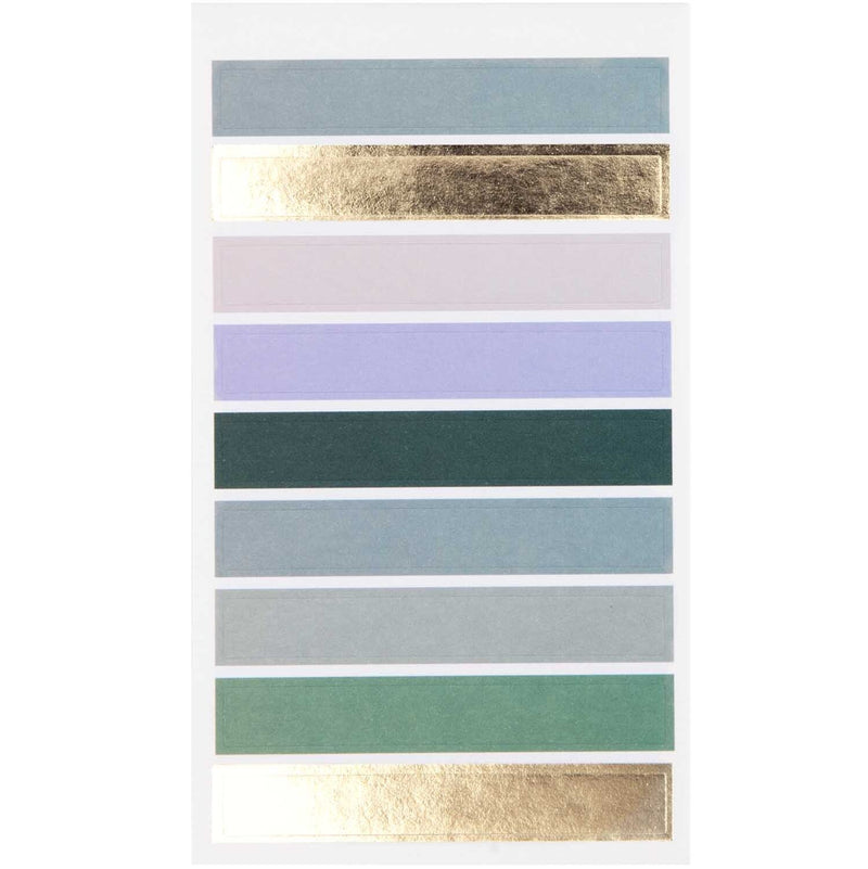 מארז מדבקות: Dots/Tapes Green 