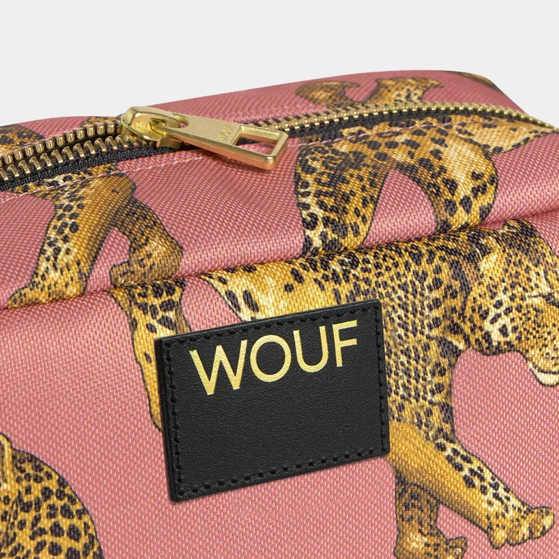 תיק רחצה: Blush Leopard