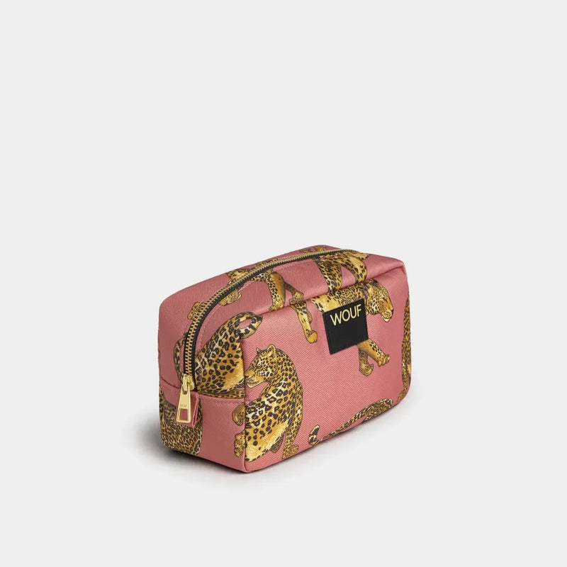 תיק רחצה: Blush Leopard