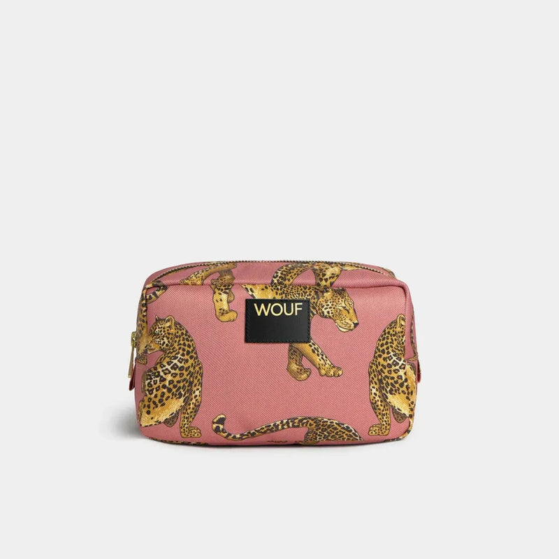 תיק רחצה: Blush Leopard