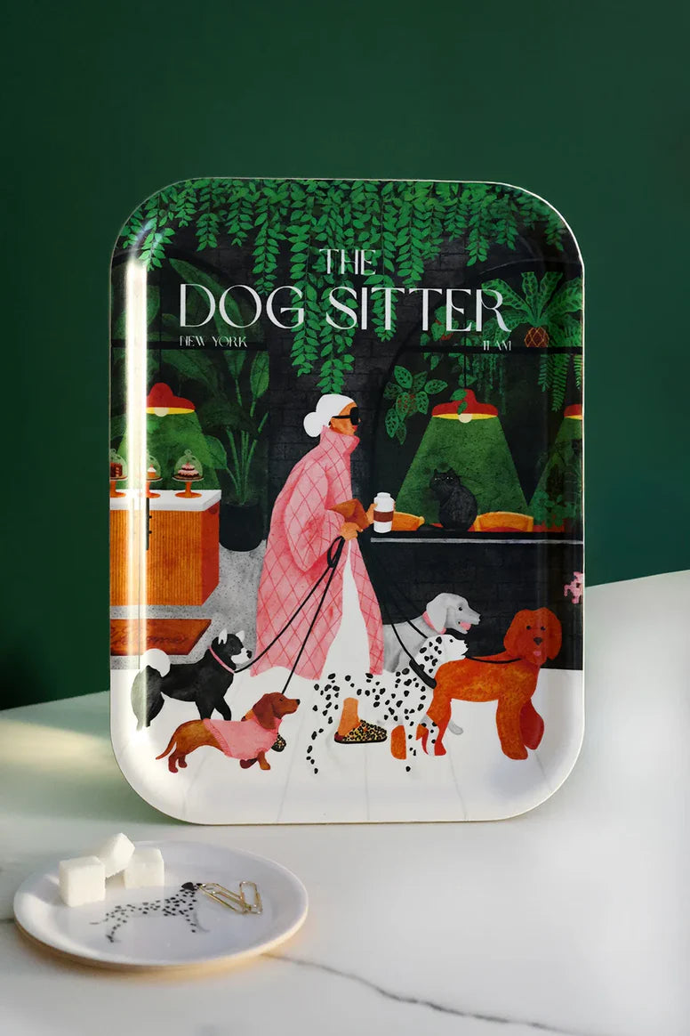 מגש מלבני: The Dog Sitter M