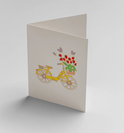 מיני כרטיס ברכה: Mum Bike 