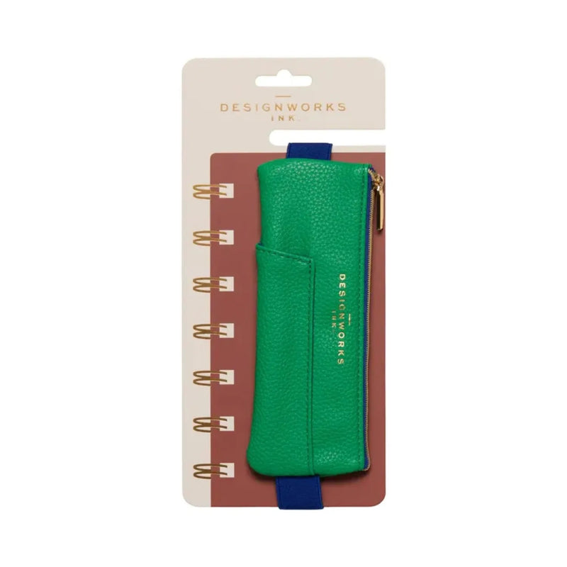 קלמר: Bright Green / Navy 