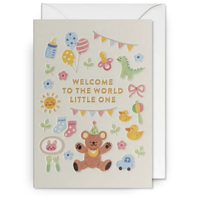 כרטיס ברכה: Welcome To The World Little One 