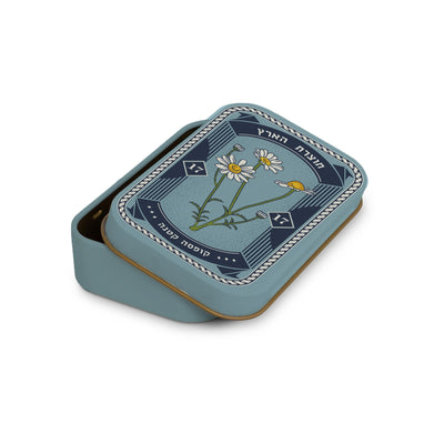 קופסת פח קטנה:  wild flowers 3