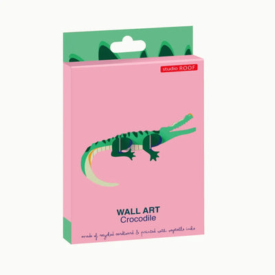 יצירה בנייר: Crocodile 