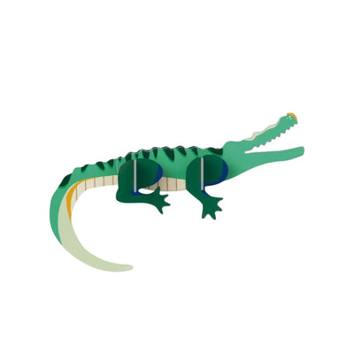 יצירה בנייר: Crocodile 