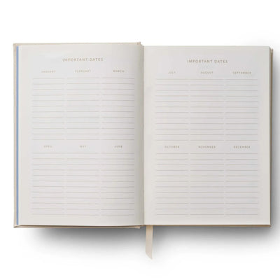 יומן 5 שנים בכריכה רקומה: Wildwood 