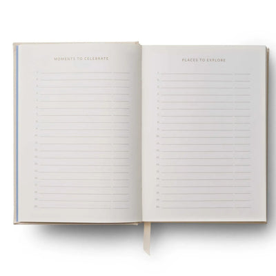 יומן 5 שנים בכריכה רקומה: Wildwood 