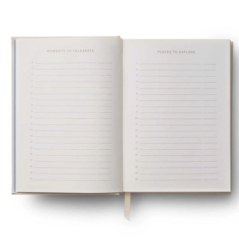 יומן 5 שנים בכריכה רקומה: Wildwood 