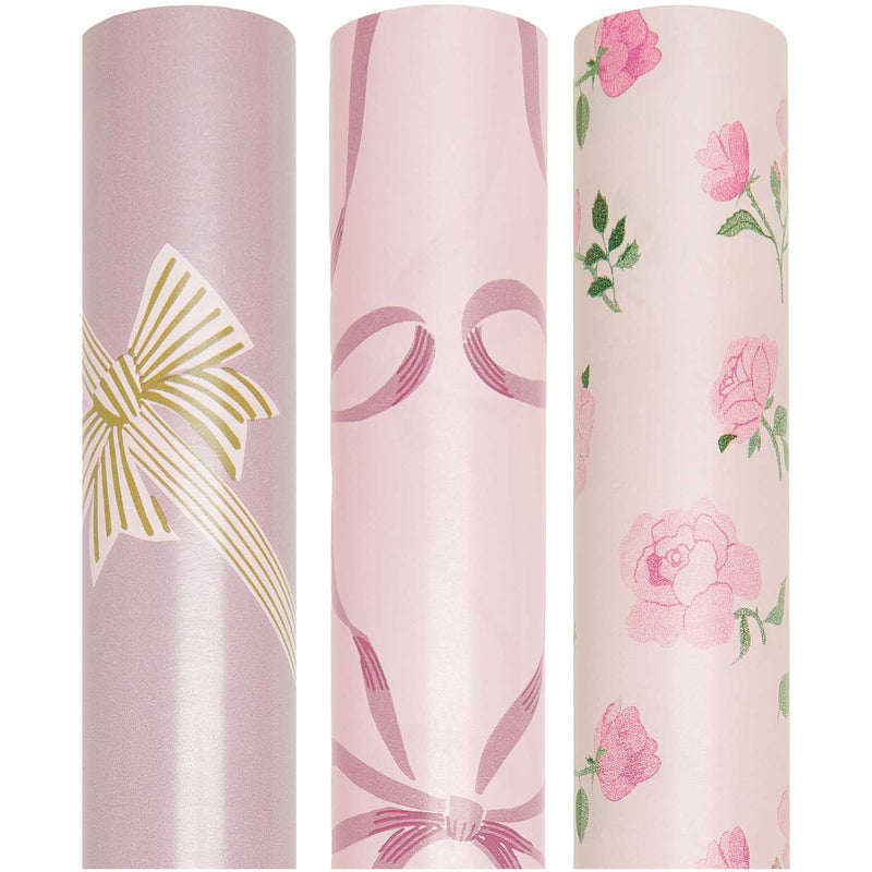 גליל נייר עטיפה: Bows Rose