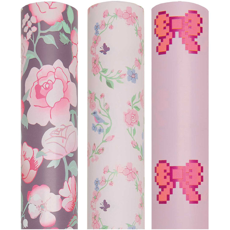 גליל נייר עטיפה: La Vie Rose Pink