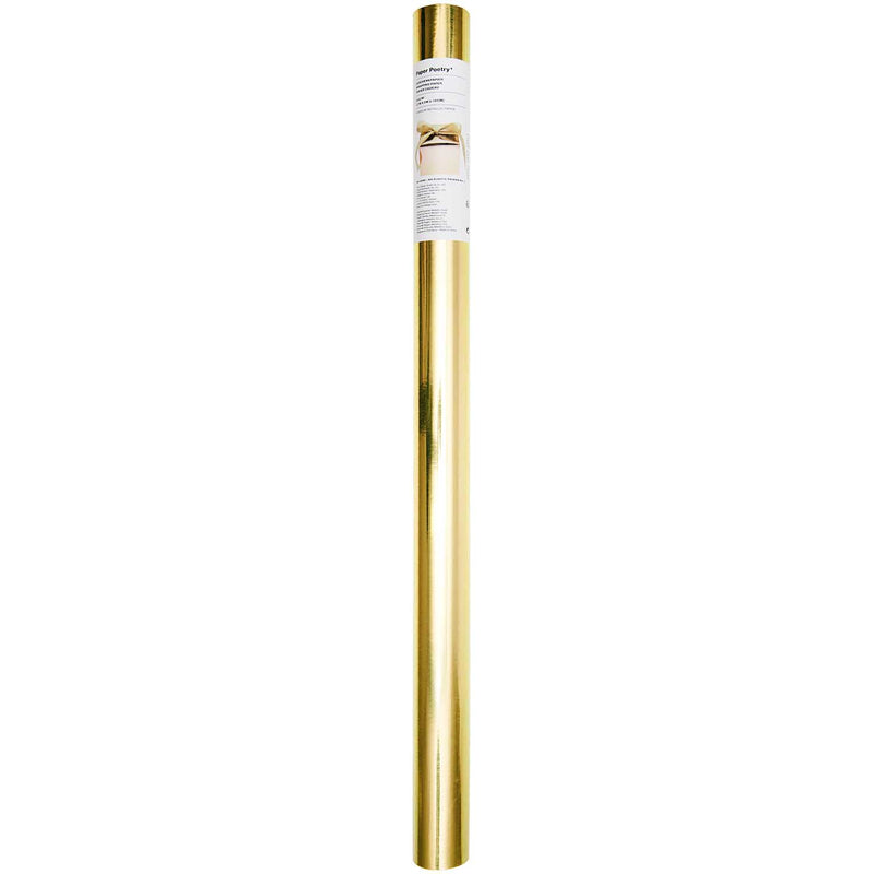 גליל נייר עטיפה: Metallic Gold 