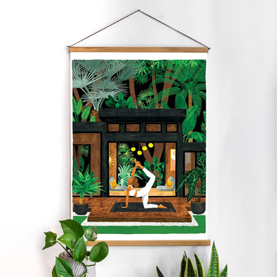 פרינט: Yoga Terrasse XL