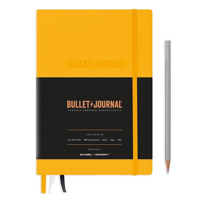 Bullet Journal Edition 2: A5 Yellow
