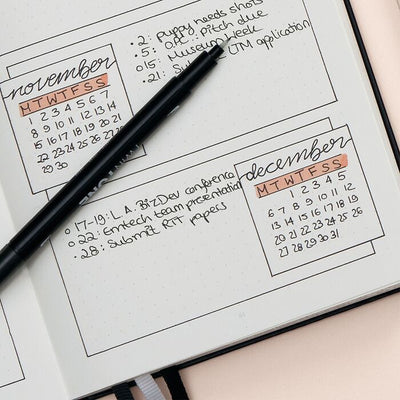 Bullet Journal Edition 2: A5 Yellow