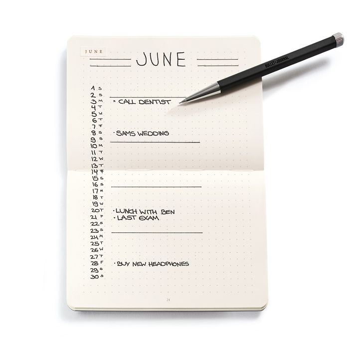 סט 3 מחברות כריכה רכה: Pocket Bullet Journal, Yellow 