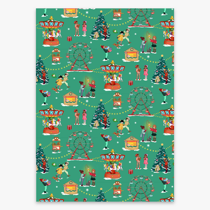 נייר עטיפה: Christmas Carnival