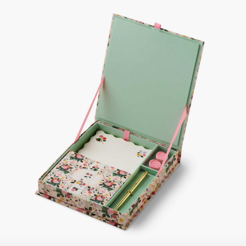 מארז לכתיבת מכתבים: Dahlia