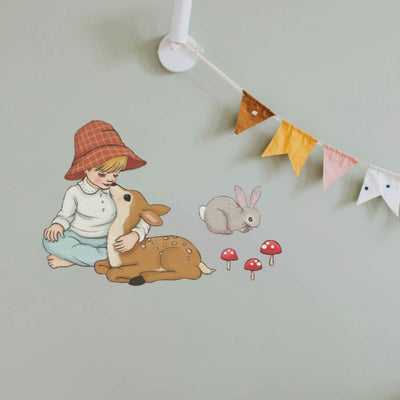 מדבקת קיר: Deer Boy 