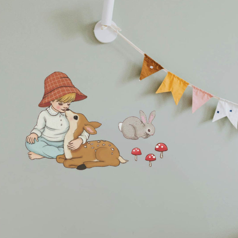 מדבקת קיר: Deer Boy 