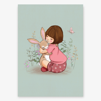 גלויה: Garden Hugs 
