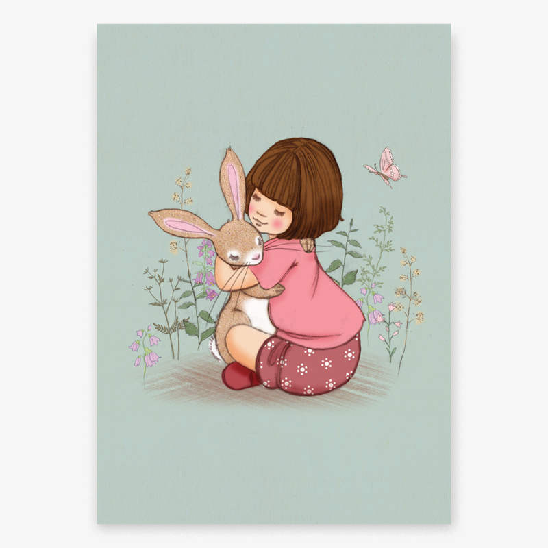גלויה: Garden Hugs 