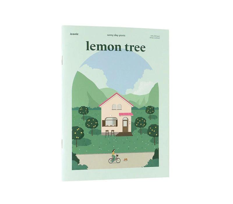 מחברת שורה: Lemon tree A5