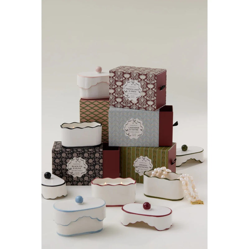 נר : Cherie, Green Smoked Pistachio