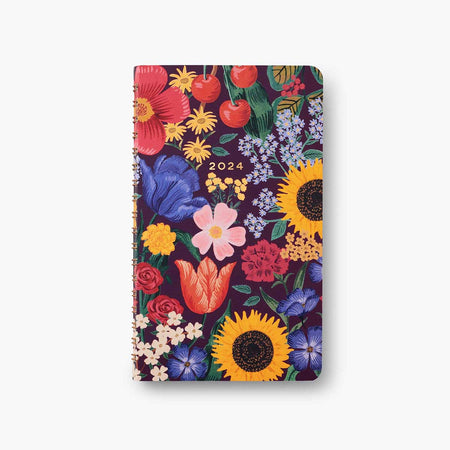 יומן כיס ספירלה 2024 : Blossom