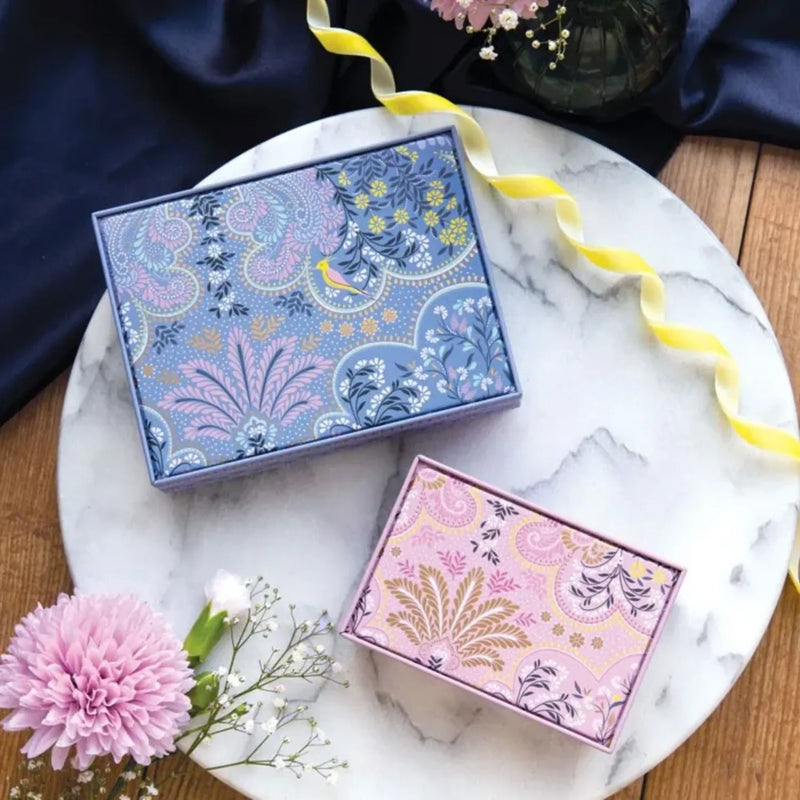 קופסת פח מלבנית: Decorative Filigree, S