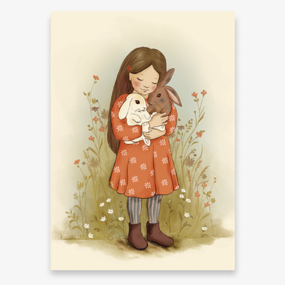 גלויה: The Bunny Garden