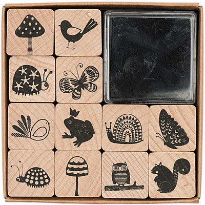 מארז חותמות : In the woods