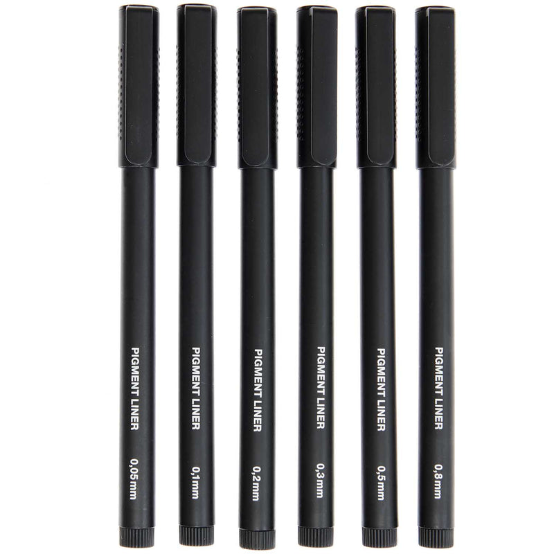 מארז עטים : Pigment Liner