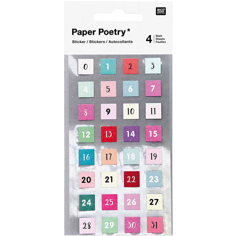 מדבקות : Numbers