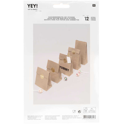 מארז שקיות נייר : Kraft  S