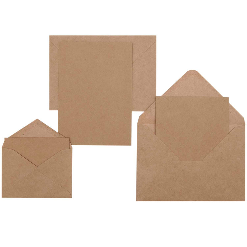מארז כרטיסי ברכה : Kraft C7/A7