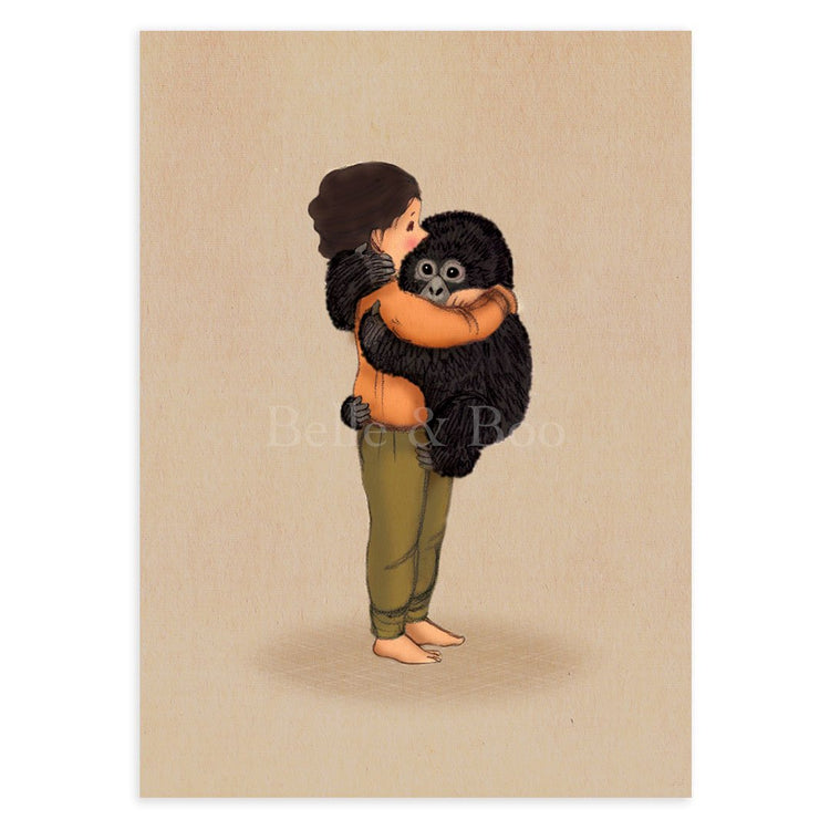 גלויה : Baby Monkey
