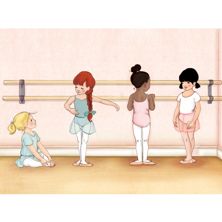 גלויה : Ballet Class