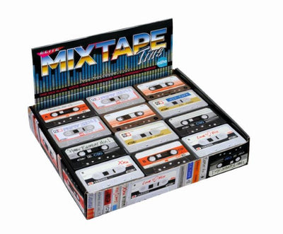 קופסת פח: Vintage Cassette Tin Box