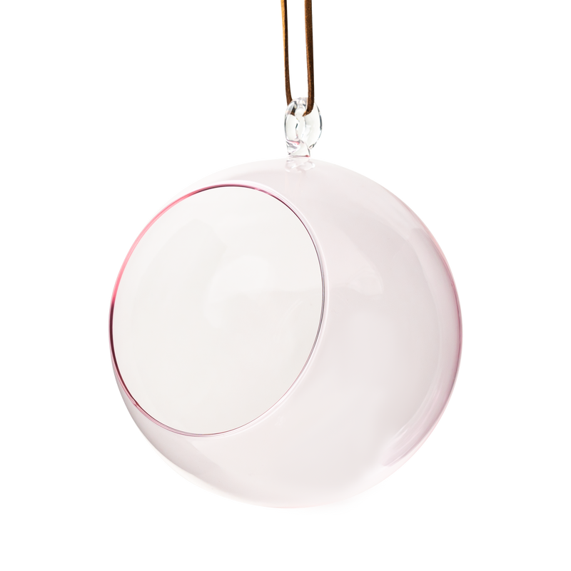 כדור זכוכית : Light Pink