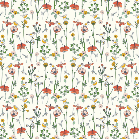 נייר עטיפה : Flora & Fauna Bird