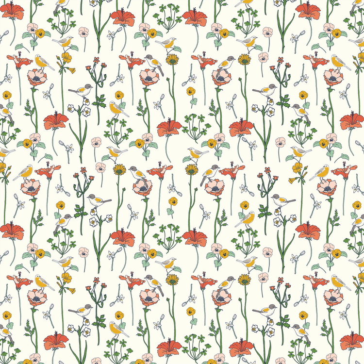 נייר עטיפה : Flora & Fauna Bird