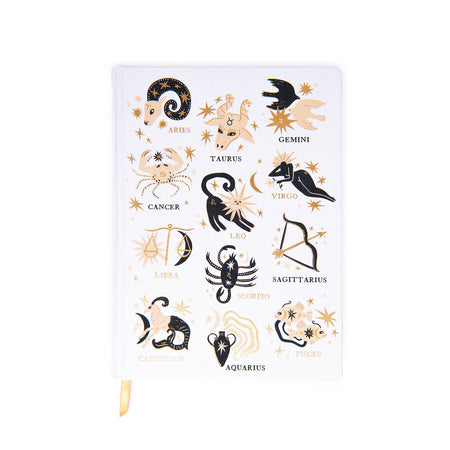 מחברת שורה בכריכת בד : Zodiac