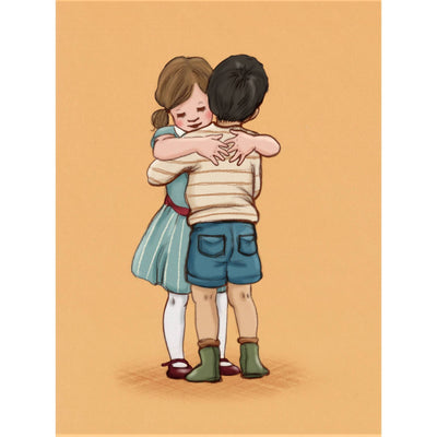 גלויה : Let's Hug