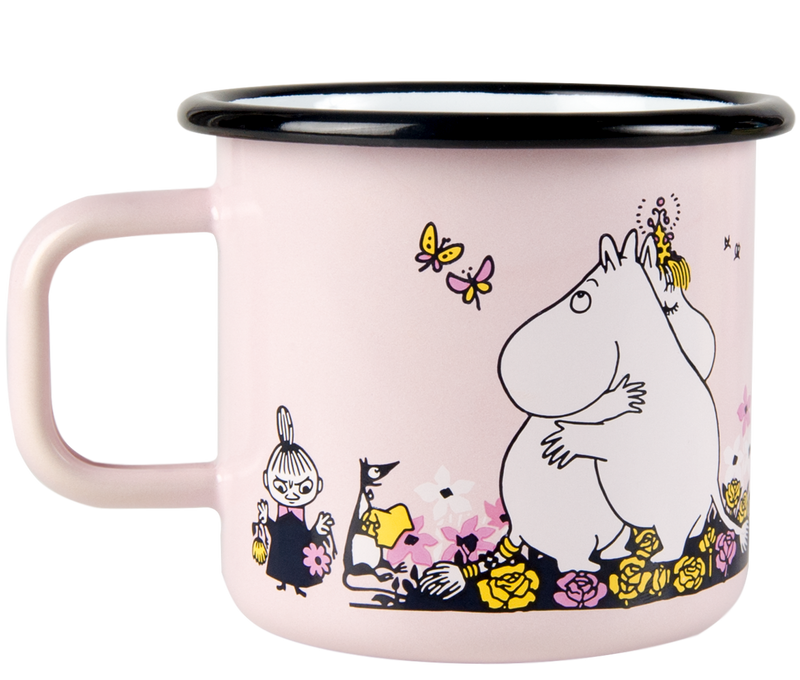 ספל אמייל : Moomin Hug M